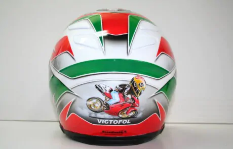 personalización de cascos, Diseño y personalización de cascos mediante Aerografía, Estudio Aerografía Rafa Garcia-Cano
